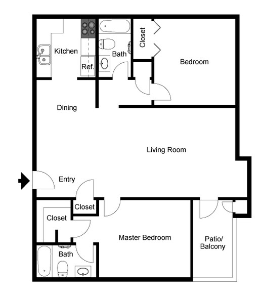 Unit 127 172 floor plan